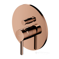смеситель для ванны и душа скрытого монтажа Omnires Y copper (Y1235CP)