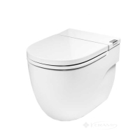 унитаз-компакт Roca Meridian-N с встроенным бачком, сиденье soft-close, белый (A893303000)