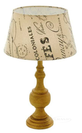 Настольная лампа Eglo Thornhill 1, белая, коричневая (43244)