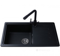 кухонна мийка Bretta Telma 78x43,5 чорна