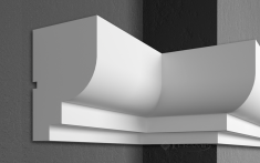 молдинг Elite Decor Prestige Decor 18x12,5x200 см белый (MC 169)