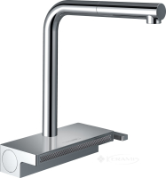 смеситель для мойки Hansgrohe Aquno 250, с вытяжным душем, 2jet, хром (73836000)