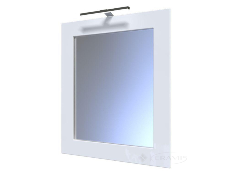 Зеркало Aquarius Нота 60x3,2x80 белый (02713)