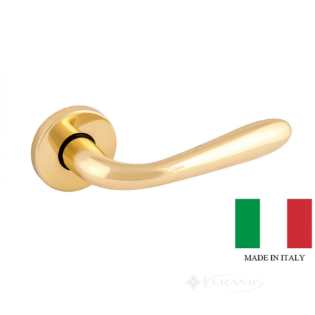 Ручка на розетці Forme Goccia золото (84881)