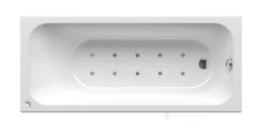 ванна акриловая Ravak Chrome 170x75 Relax Base гидромассажная, хром (GMSR1702)