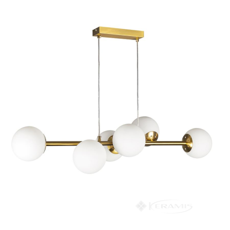 Люстра Levistella (752101-6(1010) AGD+WH (BRONZE))