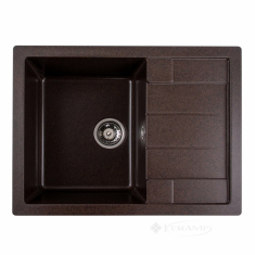 кухонная мойка Platinum Intenso 64,5х49,5х20 матовая шоколад (SP000025115)