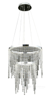 люстра Wunderlicht Modern Style, хром/прозрачная, 50 см, LED (K4358-32)