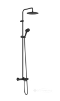 душова система Hansgrohe Vernis Blend Showerpipe 240 з термостатом, чорний матовий (26899670)