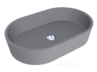 умивальник Miraggio Sorrento Mirastone 55x35,1 сірий матовий (442)