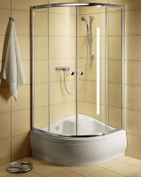 душова кабіна Radaway Classic A 1700 90x90 скло коричневе (30001-04-08)