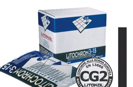 Затирка Litokol Litochrom 3-15 (С. 40 антрацит) 5 кг