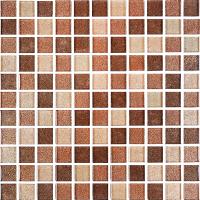 мозаика Kotto Keramika GM 8007 C3 Brown Dark/Brown Gold/Brown Brocade 30х30