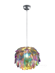 подвесной светильник Reality Clover, хром, прозрачный, мультиколор (R30401069)