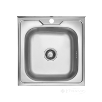 кухонна мийка Kroner Dekor 50х50х18 сталь (Dekor-505006160) CV022811