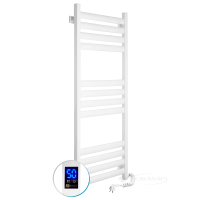 полотенцесушитель Navin Ellipse 500x1200 sensor, правый, белый бархат(12-845053-5012)