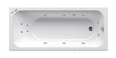 ванна акриловая Ravak Chrome 170x75 Relax Pro гидромассажная, хром (GMSR1703)