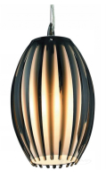 підвісний світильник Azzardo Elba, хром, коричневий, білий (AZ0158)