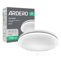 светодиодный светильник накладной Ardero AL575ARD SILVER 24Вт 5000K (80695)