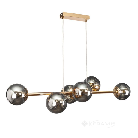 Люстра Levistella (752101-6(1010) GD+BK)