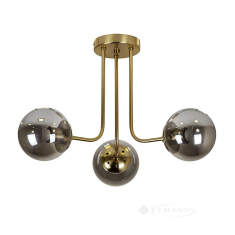 люстра Levistella (7529908-3 BRZ+BK)