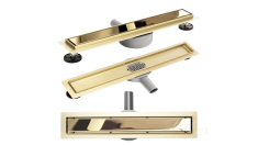 трап Rea Pure Neo Mirror Gold Pro 900 мм (REA-G5602)