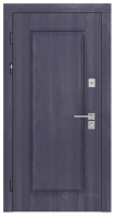 дверь входная Rodos Standart 965x2050x111 грифель структура софт/крем (Stz 007)