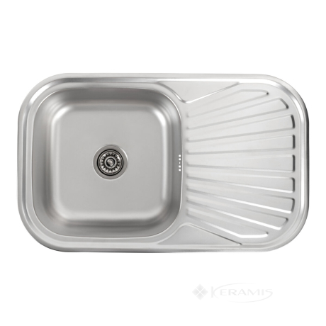 Кухонна мийка Platinum 78x48x18 сатин (SP000000518)