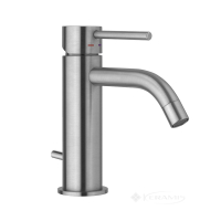 cмеситель для умывальника Paffoni Light с донным клапаном, металл (LIG075ST)