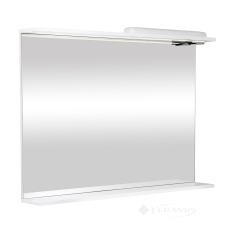зеркало Аквародос Уно 100x74x16 с подсветкой, белое (АР000084267)