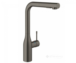 смеситель для кухни Grohe Essence New выдвижной излив, графит (30270AL0) (смеситель для кухни Grohe Essence New выдвижной излив, графит (30270AL0))