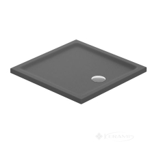 душевой поддон Cersanit Tako 80x80x4 серый матовый (S204-040)