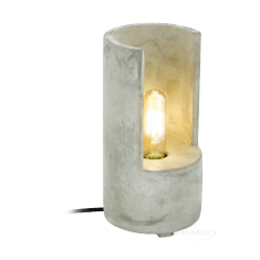 настольная лампа Eglo Lynton 27 см, серый (49111)