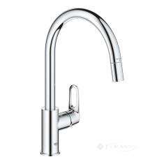 змішувач для мийки Grohe QuickFix Start Flow C-вилив, хром (30569000)