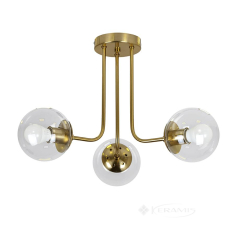 люстра Levistella (7529908-3 BRZ+CL)