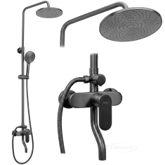 душевая система с изливом Rea Drop tytan (REA-P7622)