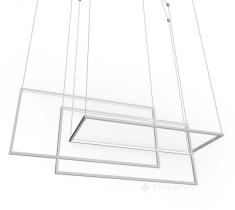 подвесной светильник Azzardo Metric, белый, LED (AZ2915)