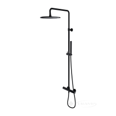 душевая система с термостатом Omnires Y black (Y1244SUBL)