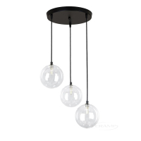 светильник подвесной Levistella (761P150F-3 BK+CL (300))