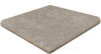 ступень угловая Gres de Aragon Orion 33x33 gris esquina redondeada (904483)