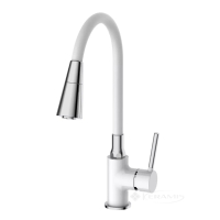 смеситель для кухни Frap с гибким изливом 2 режима, хром (F4044-8)