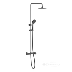 душова система Imprese Bilovec із термостатом, чорний матовий (t048B00910SR)