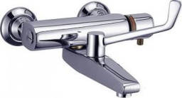 настенный смеситель для больниц с термостатом Kludi Thermo Care хром (350850564)