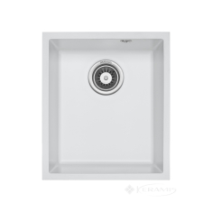 кухонная мойка Granado Under Top Mini 44х38х20 с сифоном, white (gr3905)