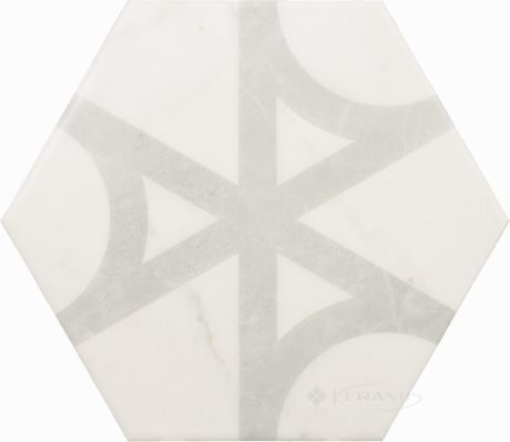 Плитка Equipe Carrara 17,5x20 hexagon flow (23103)