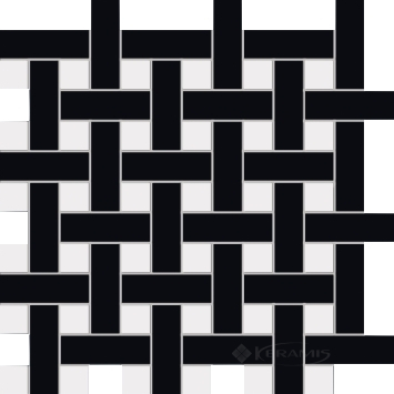 Мозаїка Tubadzin Матеріал London Tower Hill 1 29,8x29,8 black