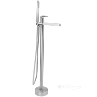 смеситель для ванны Rea Grace напольный brushed nickel (REA-B2238)