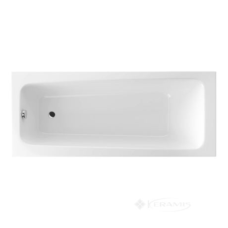 Ванна акриловая Excellent Ava 160x70,5 белая, с ножками (WAEX.AVA16WH)