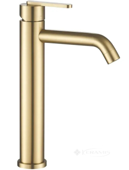 смеситель для умывальника Rea Ontario высокий, brushed gold (REA-B5509) (смеситель для умывальника Rea Ontario высокий, brushed gold (REA-B5509))