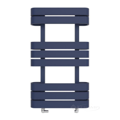 рушникосушка водяна дизайнерська Ideale Olivia 11 8x850x500 синій